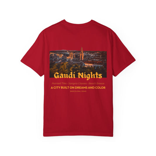Gaudí Nights Tee - Barcelona